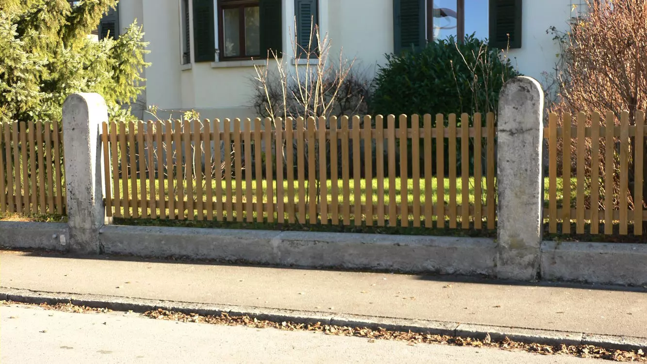 Zaun, Berkmannbalkone, Hörbranz, Leiblachtal