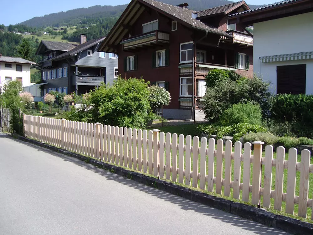 Zaun, Berkmannbalkone, Hörbranz, Leiblachtal